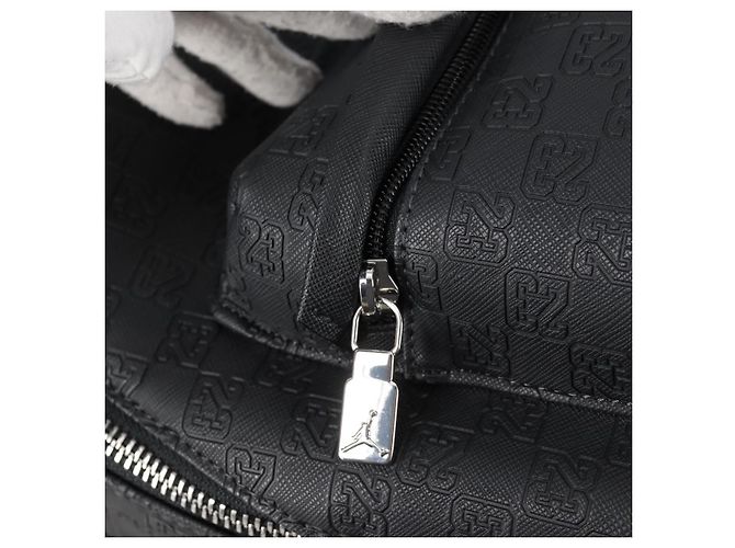 Autre Marque Mochila JORDAN em poliéster preto e prata Auth am9000 - vista 20