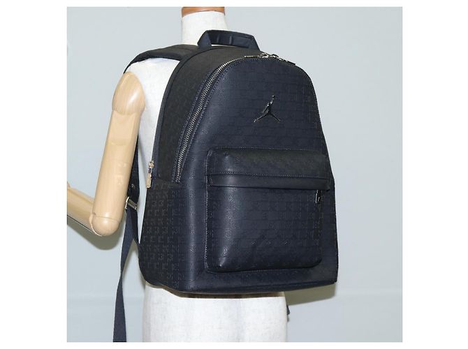 Autre Marque Mochila JORDAN em poliéster preto e prata Auth am9000 - vista 27