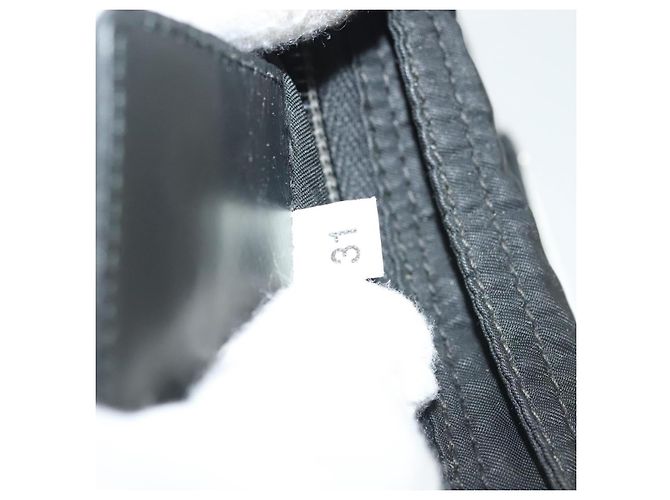 Borsa a Spalla PRADA in Nylon Nero Argento Autentica hk2903 - vista 12