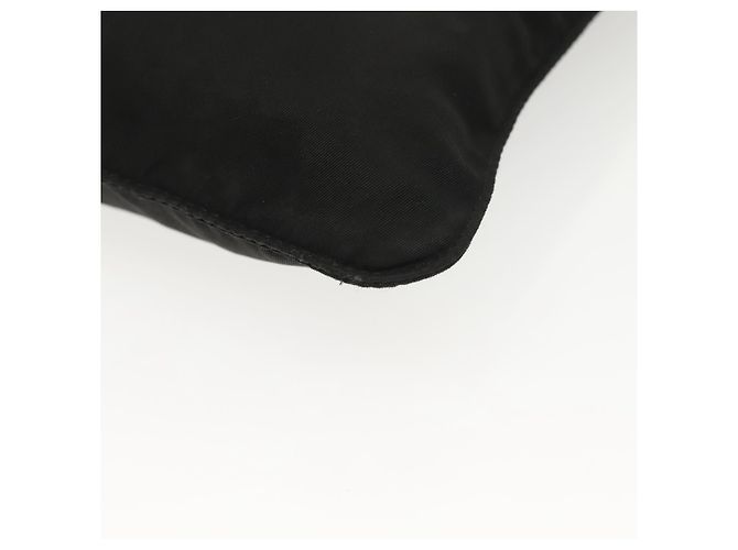 Borsa a Spalla PRADA in Nylon Nero Argento Autentica hk2903 - vista 16