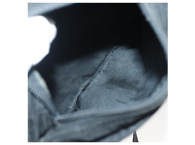 Borsa a Spalla PRADA in Nylon Nero Argento Autentica hk2903 - vista 9