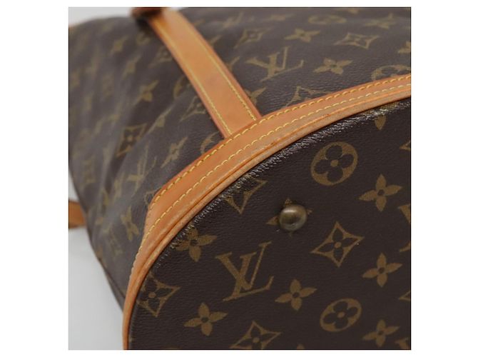LOUIS VUITTON Borsa a Spalla Monogram Bucket GM M42236 LV Auth 135034 Monogramma - vista 14