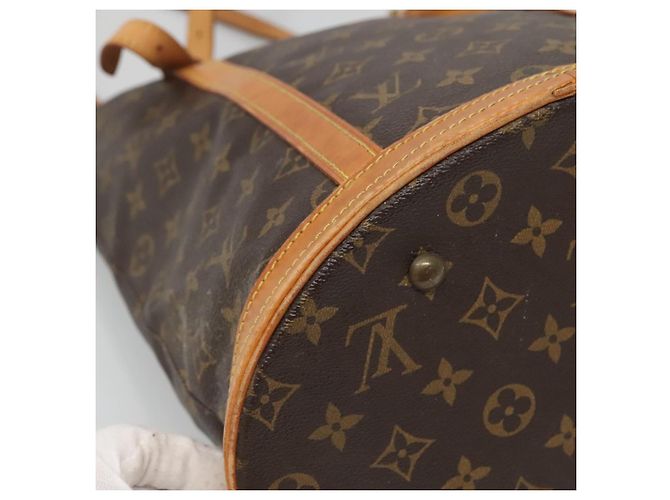 LOUIS VUITTON Borsa a Spalla Monogram Bucket GM M42236 LV Auth 135034 Monogramma - vista 16