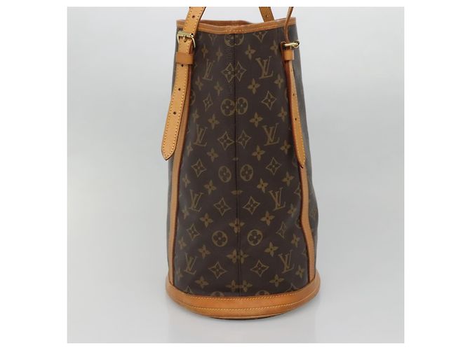 LOUIS VUITTON Borsa a Spalla Monogram Bucket GM M42236 LV Auth 135034 Monogramma - vista 4