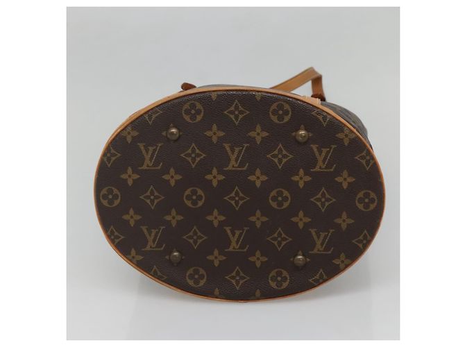 LOUIS VUITTON Borsa a Spalla Monogram Bucket GM M42236 LV Auth 135034 Monogramma - vista 5