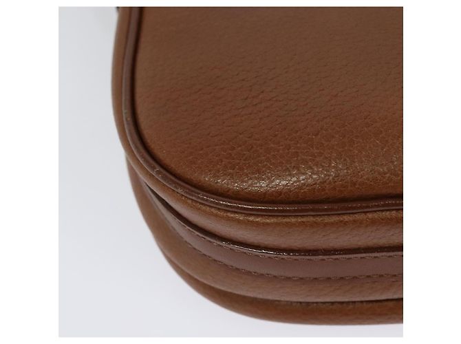Autre Marque Borsa a Spalla Burberrys in Pelle Marrone Oro Auth ep10468 D'oro - vista 15