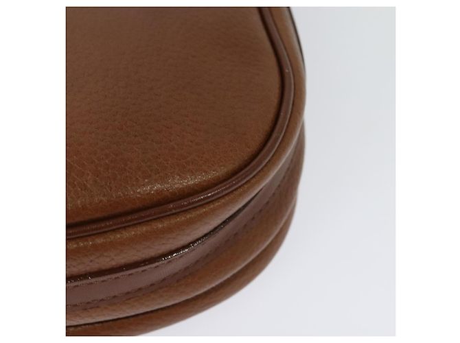 Autre Marque Borsa a Spalla Burberrys in Pelle Marrone Oro Auth ep10468 D'oro - vista 16