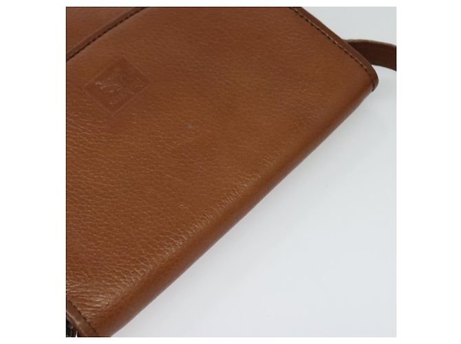 Autre Marque Borsa a Spalla Burberrys in Pelle Marrone Oro Auth ep10468 D'oro - vista 6