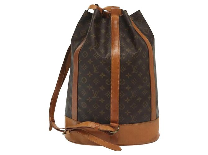 LOUIS VUITTON Borsa a Spalla Monogram Randonnee GM M42244 LV Auth 138443 Monogramma - vista 2