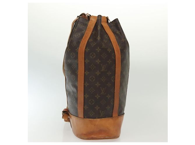 LOUIS VUITTON Borsa a Spalla Monogram Randonnee GM M42244 LV Auth 138443 Monogramma - vista 4