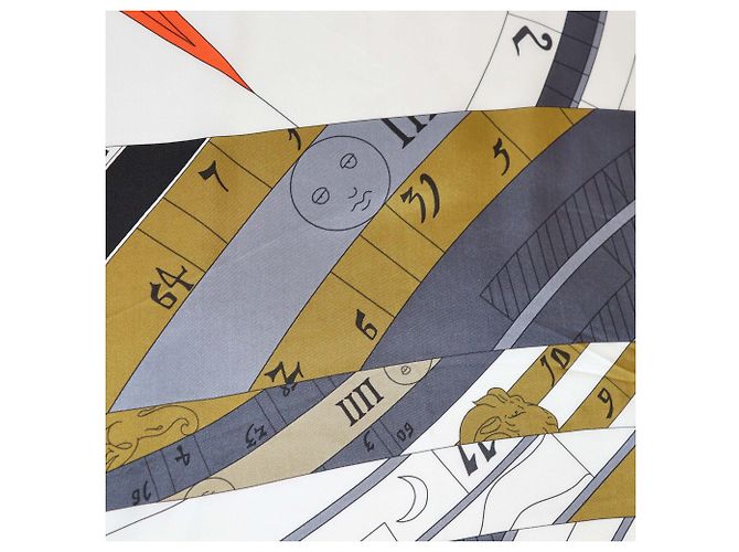 Hermès Sciarpa in Seta Multicolore Astrologie Nouvelle di Hermes 140 - vista 5