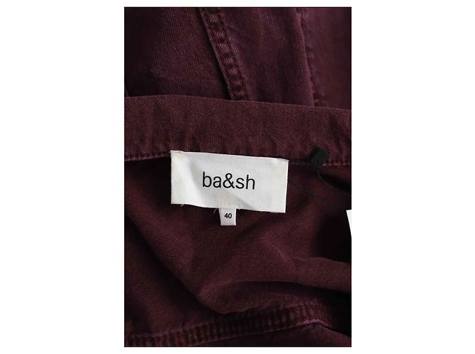 Bash Macacão de algodão roxo - vista 5