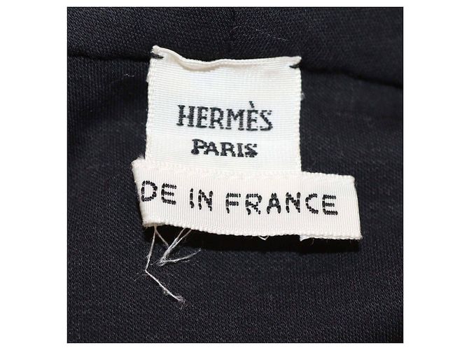 Hermès Moletom com Capuz de Algodão Preto com Zíper e Mangas Curtas da Hermes - vista 5