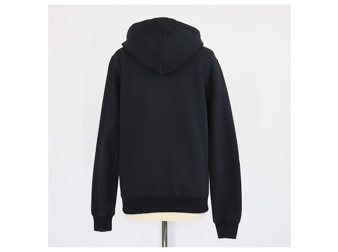 Christian Dior Dior Homme Black CD bestickte Baumwoll-Hoodie-Jacke Schwarz - Ansicht 3