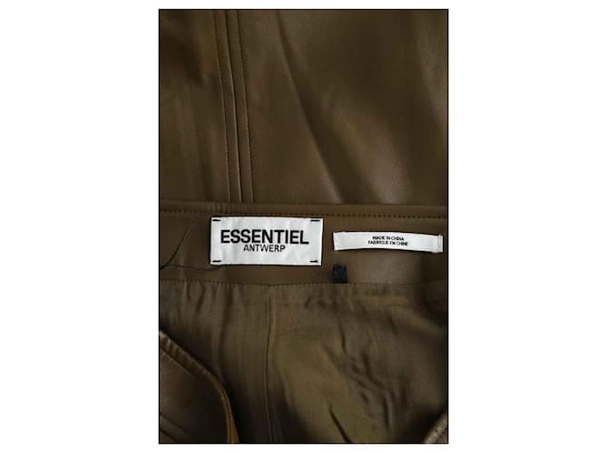 Essentiel Antwerp Falda caqui - vista 5