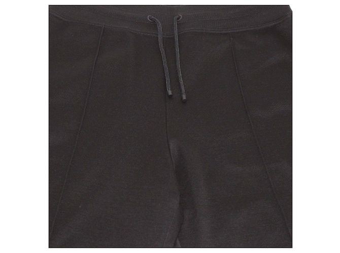 Hermès Schwarze Jogginghose aus Baumwollmischung mit Hermes-Logo-Patch - Ansicht 5