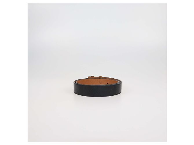 Cinturón Reversible 30MM de Cuero Negro/Marrón Louis Vuitton Castaño - vista 3