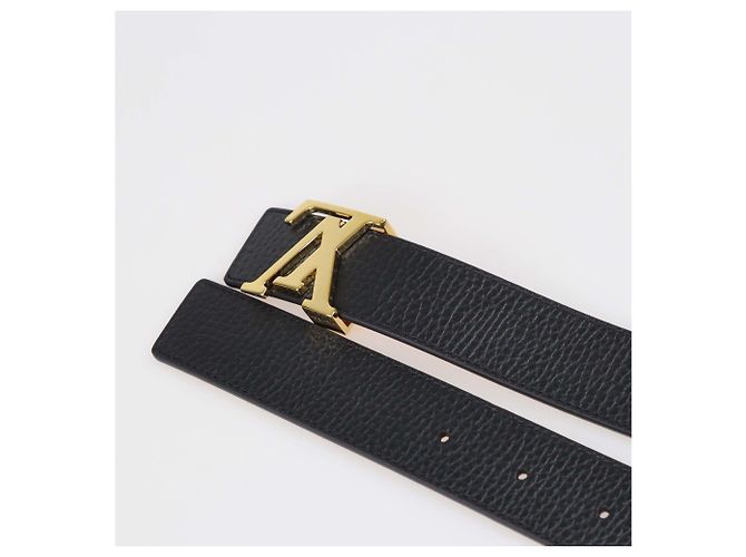 Cinturón Reversible 30MM de Cuero Negro/Marrón Louis Vuitton Castaño - vista 4