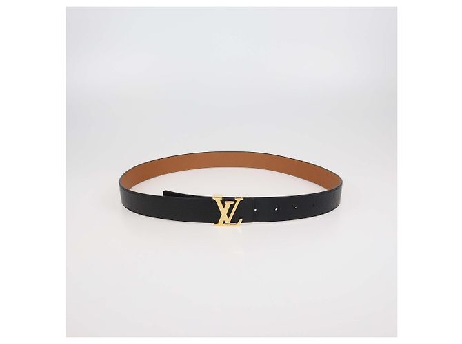 Cinturón Reversible 30MM de Cuero Negro/Marrón Louis Vuitton Castaño - vista 6