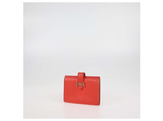 Tarjetero Bearn en Epsom Capucine de Hermès - vista 2