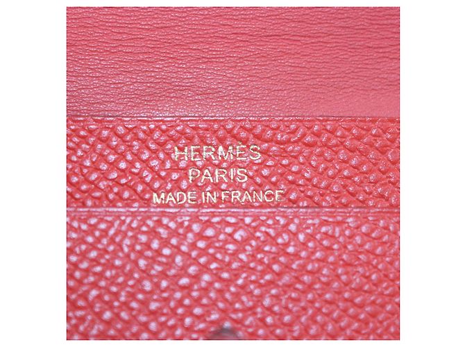 Tarjetero Bearn en Epsom Capucine de Hermès - vista 6