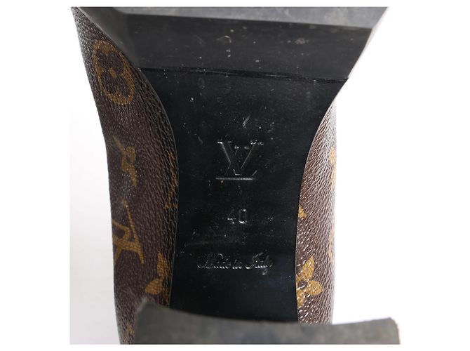 Botines Chelsea Monogram Star Trail Louis Vuitton, Talla 40 EU Castaño - vista 11