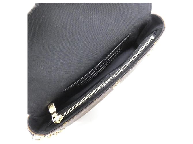 Borsa a Spalla 2 in 1 Monogram Ivy di Louis Vuitton Marrone D'oro - vista 5