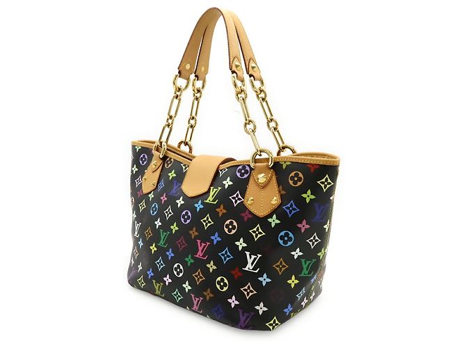 Louis Vuitton Monogram Multicolore Annie GM Tote Bag Black - view 3