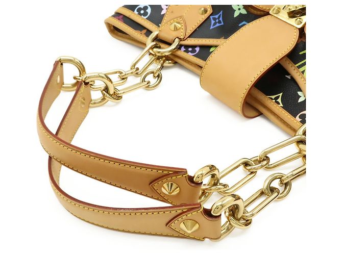 Louis Vuitton Monogram Multicolore Annie GM Tote Bag Black - view 5