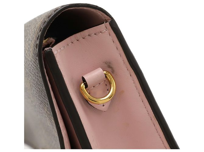 Borsa a catena Portefeuille Flore Monogram Louis Vuitton Rosa - vista 5