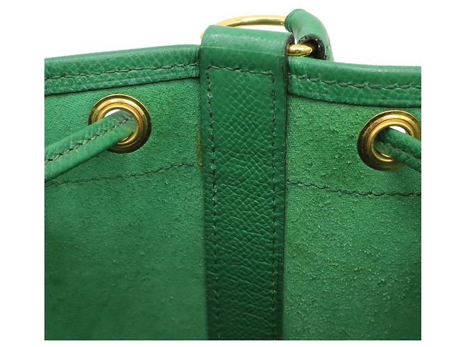 Hermès Borsa a Spalla GM Hermes Market Verde - vista 8