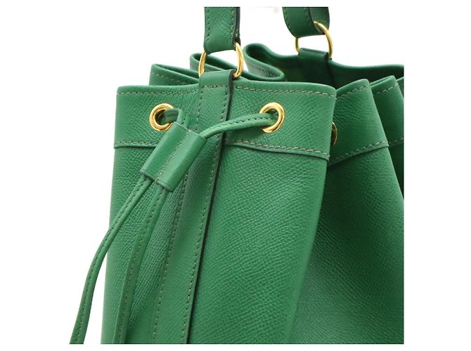 Hermès Borsa a Spalla GM Hermes Market Verde - vista 9