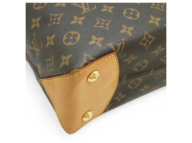 Borsa Tote Wilshire MM Monogram Louis Vuitton Marrone - vista 4