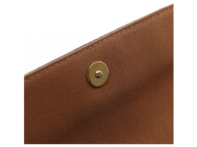 Borsa Louis Vuitton Wallet on Chain Ivy Marrone - vista 9
