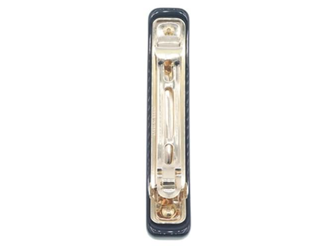 Fermaglio per capelli in ottone nero Prada - vista 2
