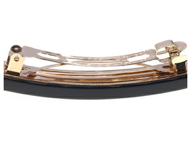 Fermaglio per capelli in ottone nero Prada - vista 3