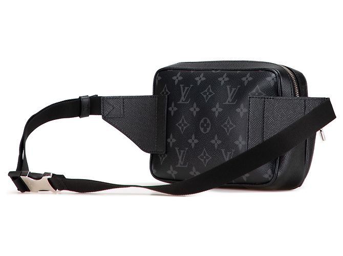 Bumbag Riñonera exterior Monogram Eclipse negra Louis Vuitton Negro - vista 2