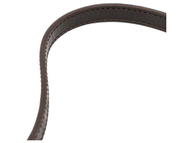 Pochette Saddle Mini Impresa en Nylon Marrón Dior Castaño - vista 10