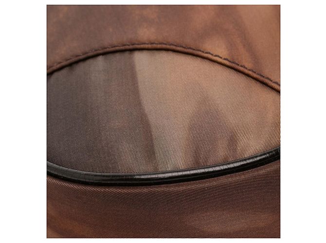 Pochette Saddle Mini Impresa en Nylon Marrón Dior Castaño - vista 7