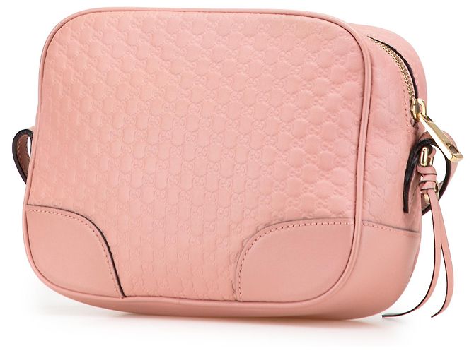 Borsa a tracolla Gucci Pink Microguccissima Bree Rosa - vista 2