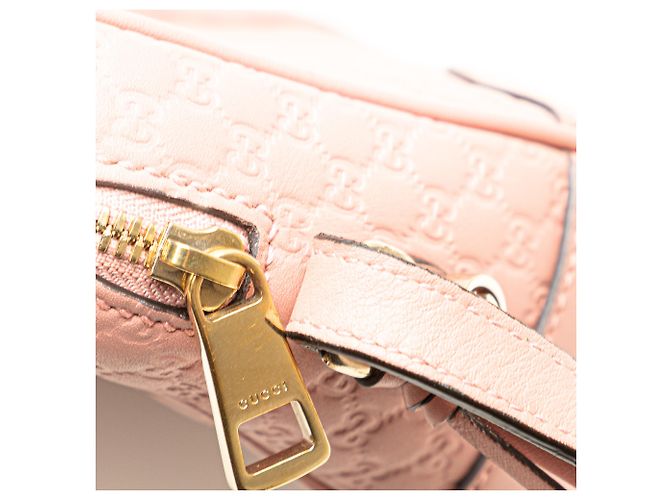 Borsa a tracolla Gucci Pink Microguccissima Bree Rosa - vista 7