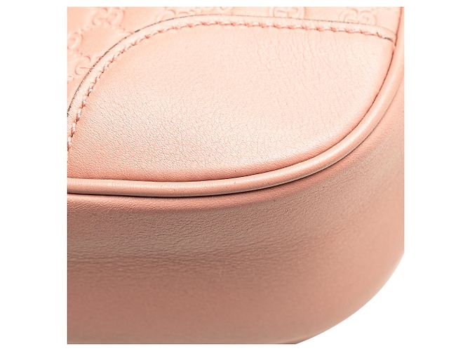 Borsa a tracolla Gucci Pink Microguccissima Bree Rosa - vista 9