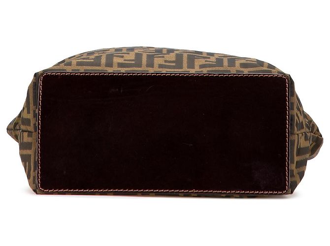 Fendi Braune Zucca Canvas Tote - Ansicht 3