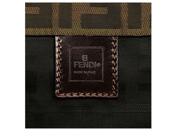 Fendi Braune Zucca Canvas Tote - Ansicht 5