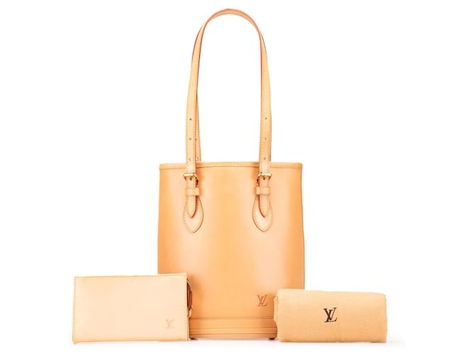 Bucket Secchiello Petit Nomade Marrone Louis Vuitton Marrone chiaro - vista 12