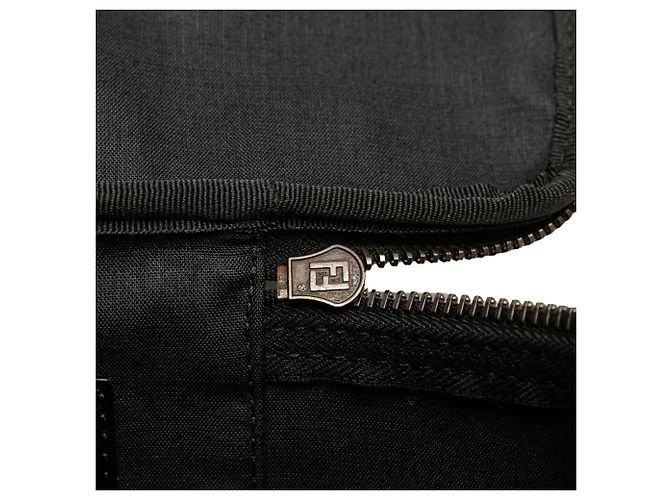 Fendi Braune Zucca Canvas Kosmetiktasche Dunkelbraun - Ansicht 10