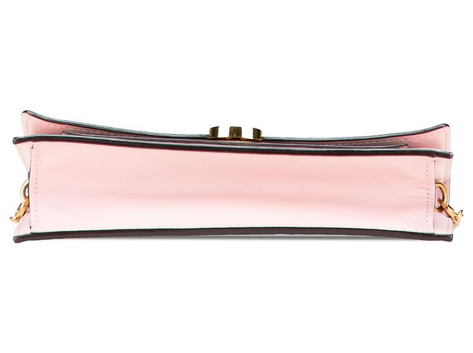 Portafoglio Louis Vuitton Monogram Flore Marrone con Catena - vista 3