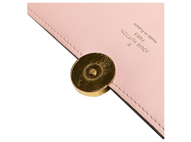 Portafoglio Louis Vuitton Monogram Flore Marrone con Catena - vista 7
