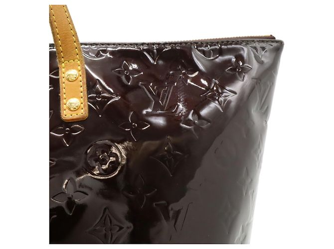 Louis Vuitton Monogram Vernis Bellevue GM Tote Bag Bordeaux - Ansicht 9