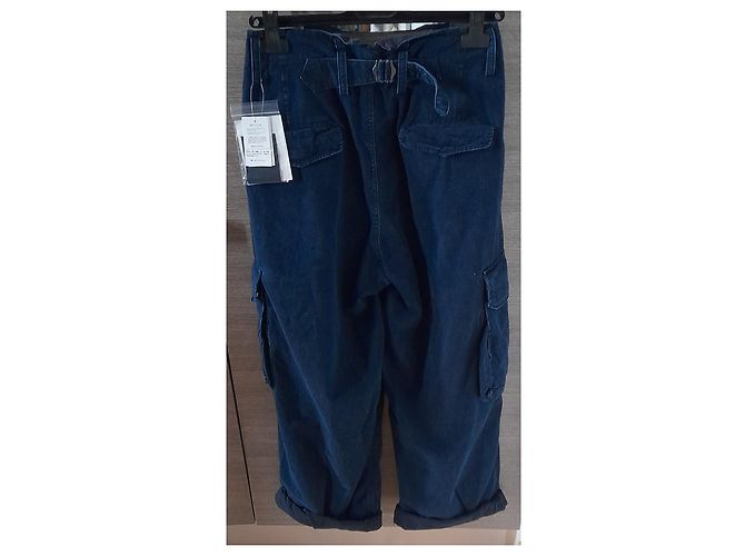 Vaqueros Baggy Y'S Azules de Algodón - vista 10